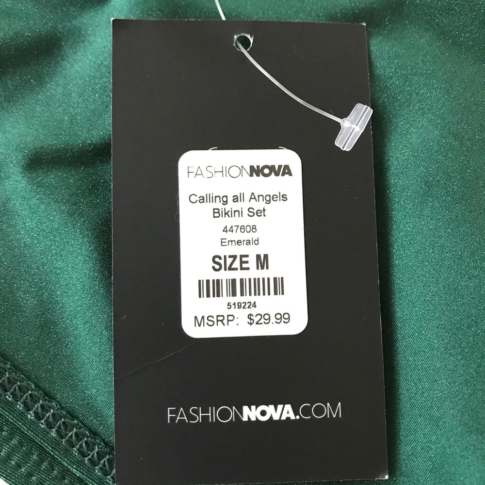 NWT Fashion Nova Calling All Angels Bikini Set M - Picture 3 of 11